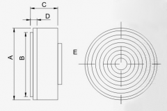圆型电磁吸盘台式平面磨床的次要部件